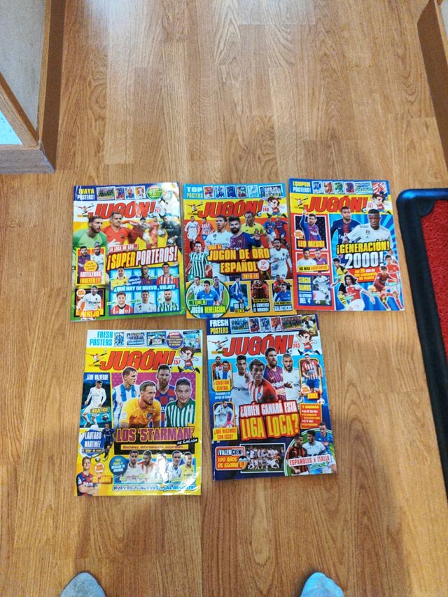 Pack de 5  periódicos de jugones