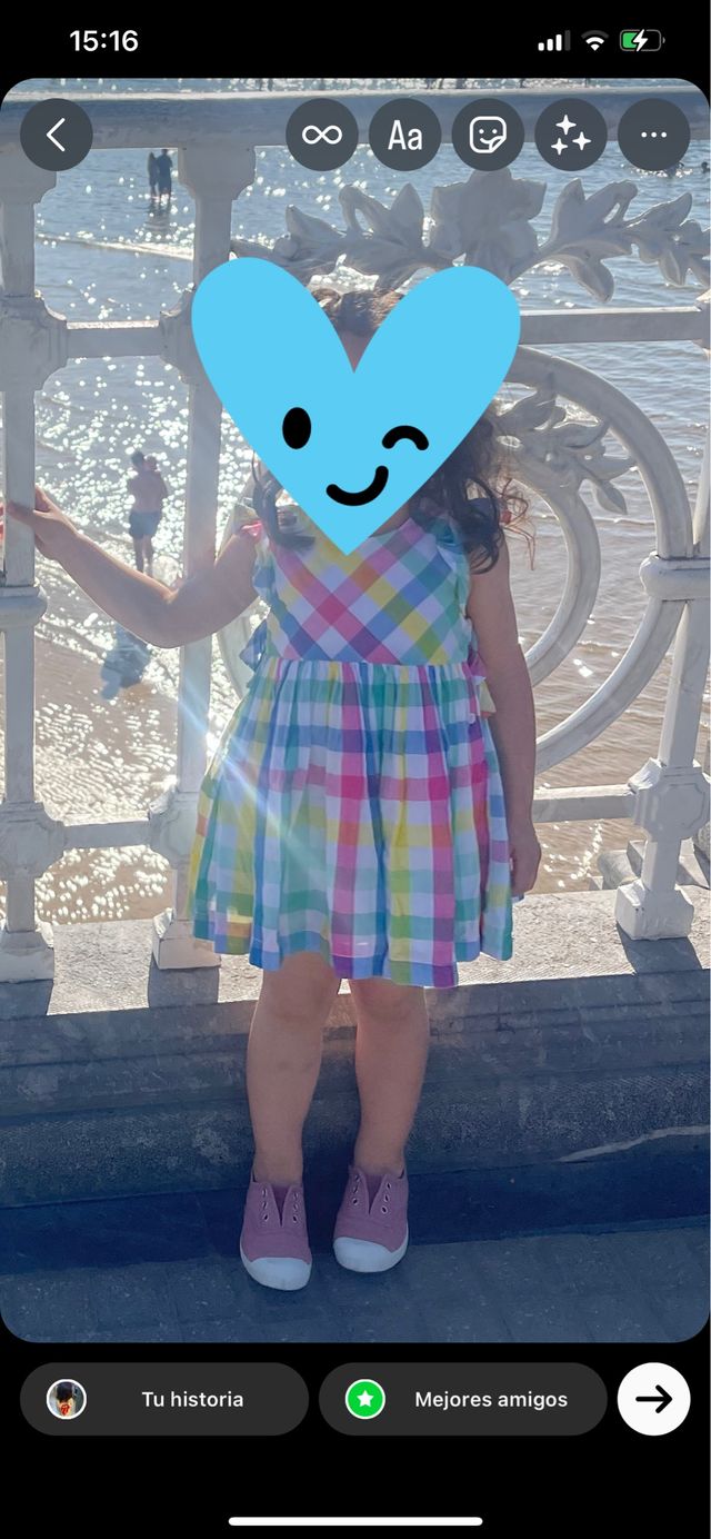 Vestido mayoral niña 24 meses