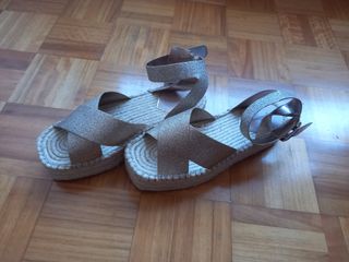 Sandalias esparto