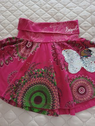 Falda niña Desigual, T.9-10