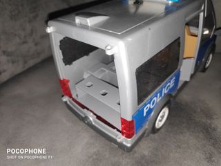 furgon polícia Playmobil