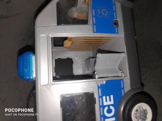 furgon polícia Playmobil