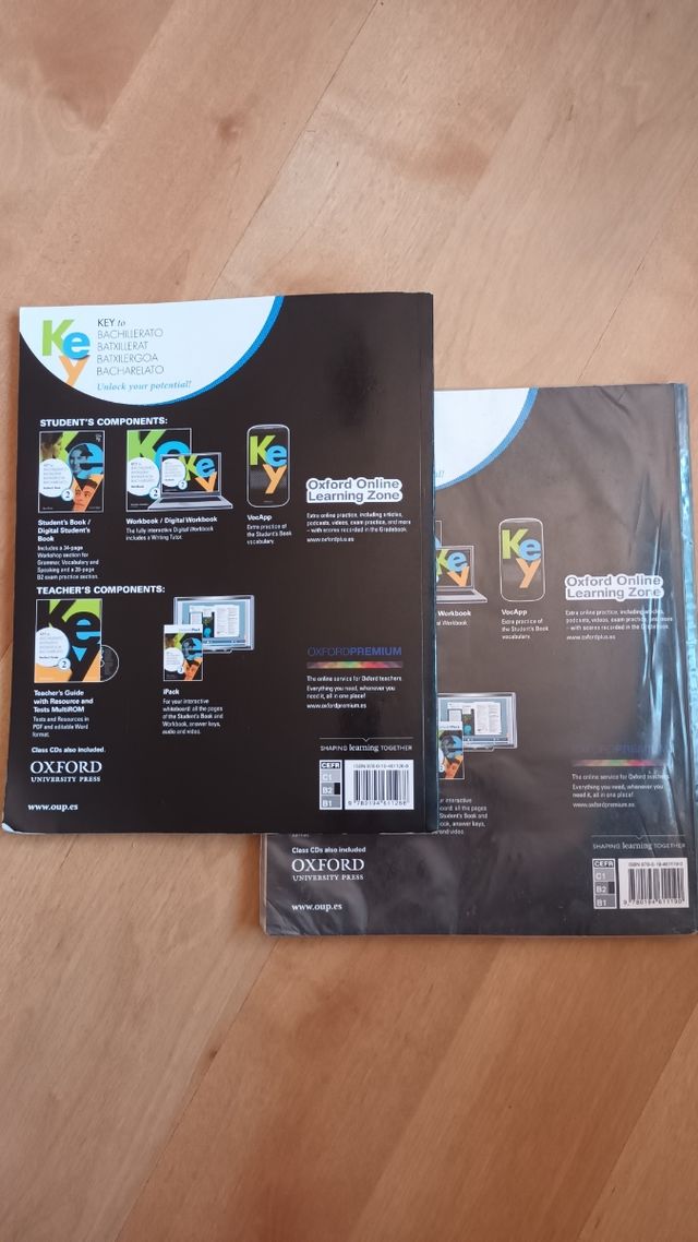 KEY TO BACHILLERATO 2°