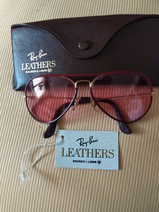 Ray-Ban, B&L leathers Aviator