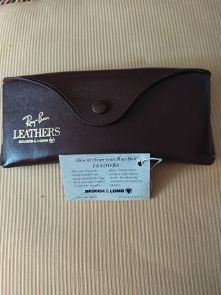Ray-Ban, B&L leathers Aviator