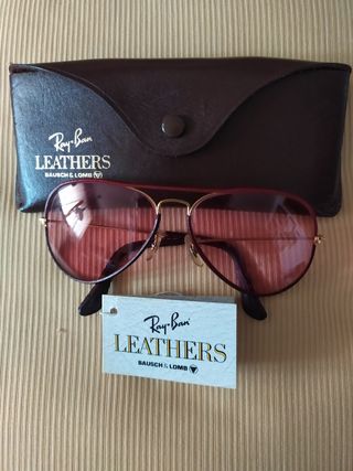 Ray-Ban, B&L leathers Aviator