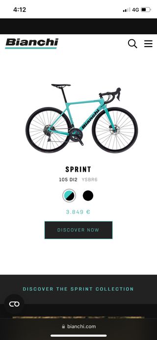 Bianchi sprint di2