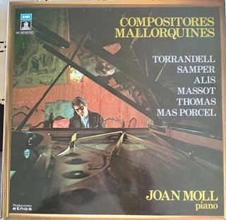 LP COMPOSITORES MALLORQUINES / JOAN MOLL -PIANO