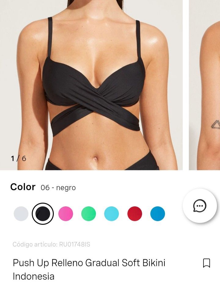bikini 👙 push Up Calzedonia más bañador de segunda mano por 18
