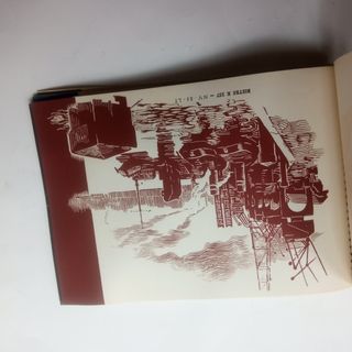 Antiguo muestrario de tintas