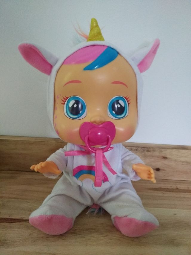 bebe lloron unicornio