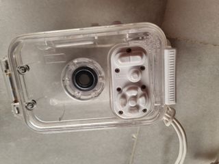 Cámara foto acuatica niño