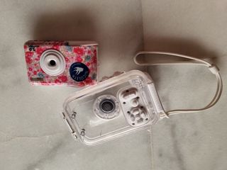 Cámara foto acuatica niño