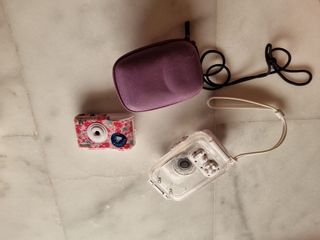 Cámara foto acuatica niño