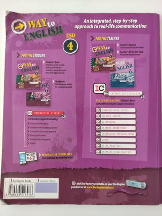 Libro inglés 4 ESO 