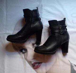 BOTINES de PIÉL MUJER