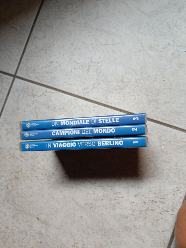 3 DVD originali dei mondiali 2006