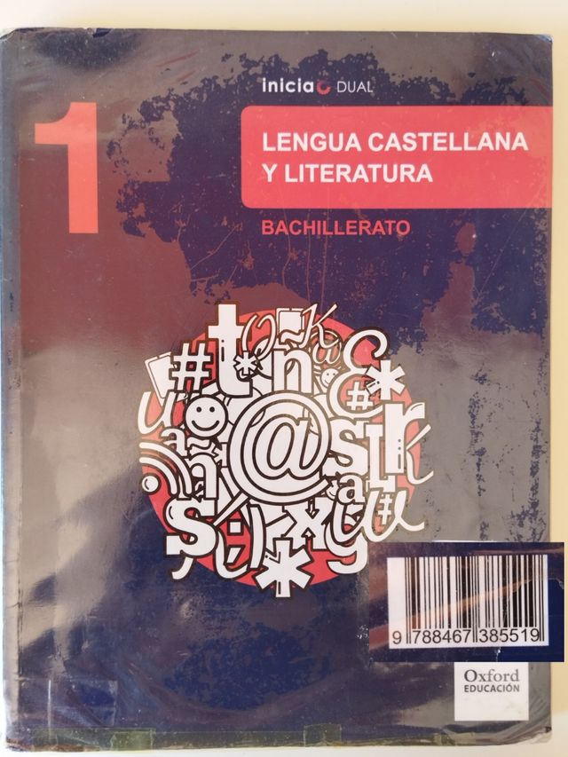 Lengua castellana y literatura 1 bachillerato.