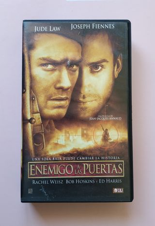 Película Enemigo a las Puertas VHS