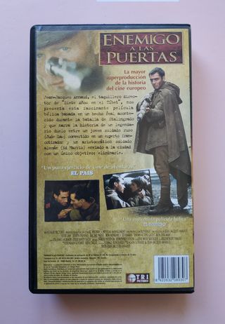 Película Enemigo a las Puertas VHS