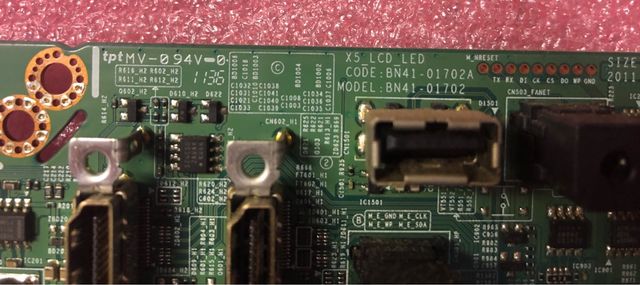 Placa Main de una tv Samsung LE32D403E2W