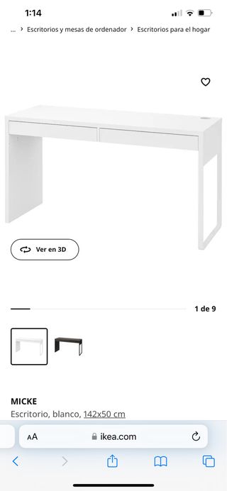 Escritorio ikea