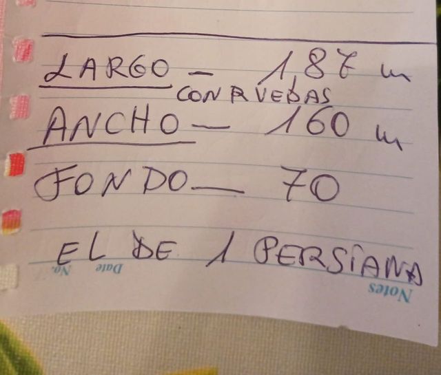 Armario panadería