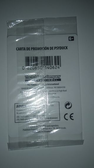Carta Psyduck.