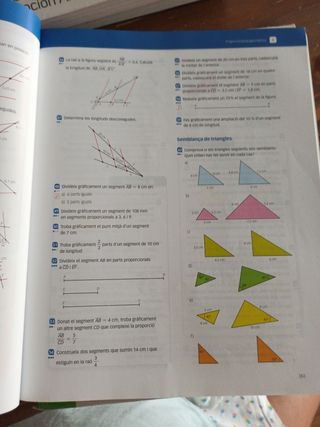 libro 2ESO Matemáticas sèrie resol santillana