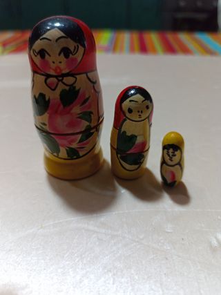 Matrioska Russa. Formata da 3 pezzi