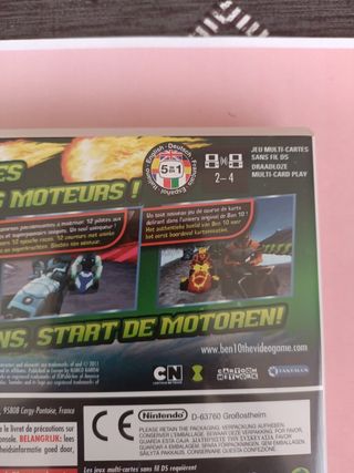 Ben 10 Galactic Racing Nintendo DS, 2DS y 3DS