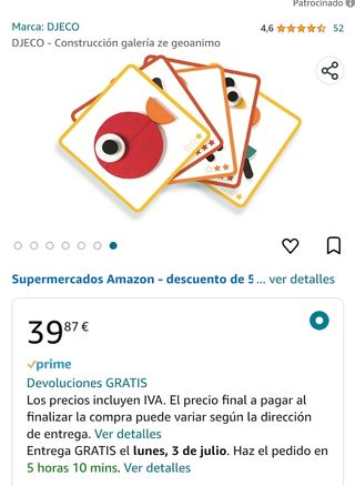 Juego Ze-Geoanimo, marca Djeco