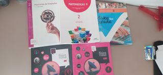 Libros de texto 2 Bachillerato de Ciencias 