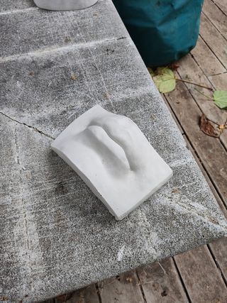 Boca del David en escayola