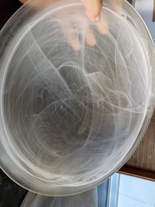 cristal para lámpara