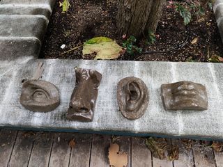 Nariz del David en resina