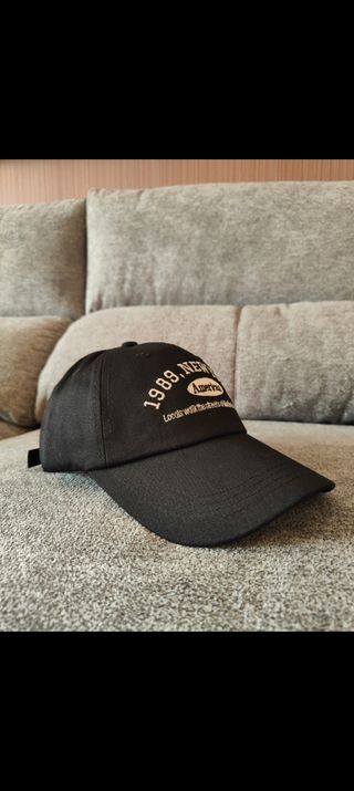 Gorra vintage new york negra nueva