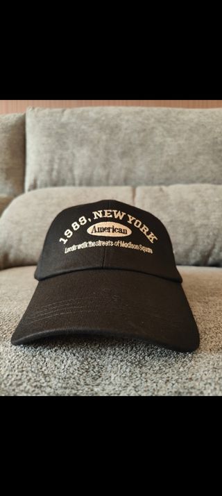 Gorra vintage new york negra nueva