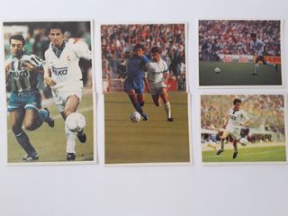 LOTE 58 CROMOS REAL MADRID FÚTBOL Y BASKET. 94-95