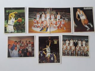 LOTE 58 CROMOS REAL MADRID FÚTBOL Y BASKET. 94-95