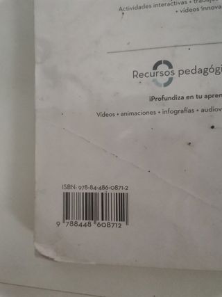 Libro de Lengua Castellana y Literatura de 2° ESO