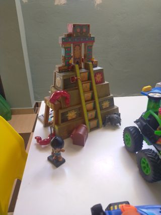 Playmobil chiringuito y parque acuático.