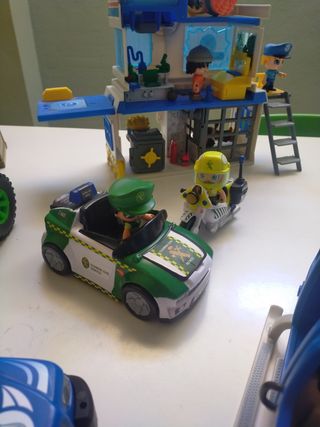 Playmobil chiringuito y parque acuático.