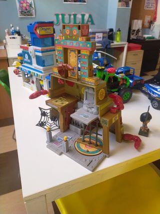 Playmobil chiringuito y parque acuático.