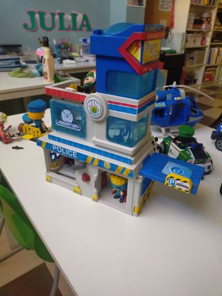 Playmobil chiringuito y parque acuático.