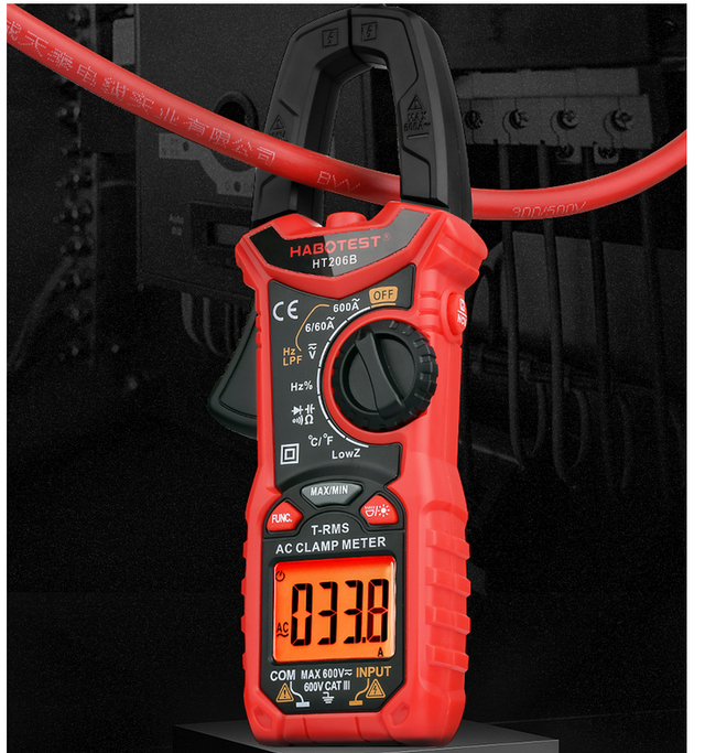 Pinza amperimétrica - Voltímetro - Multímetro