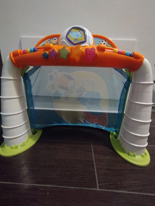 Porteria de juguete con sonidos