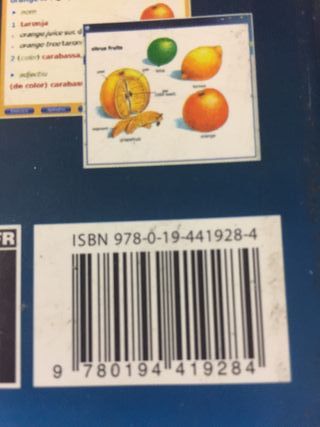 Diccionario de inglés catalan Oxford