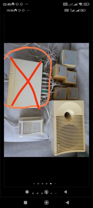 Altavoces Cambridge soundworks Desktop theater 5.1