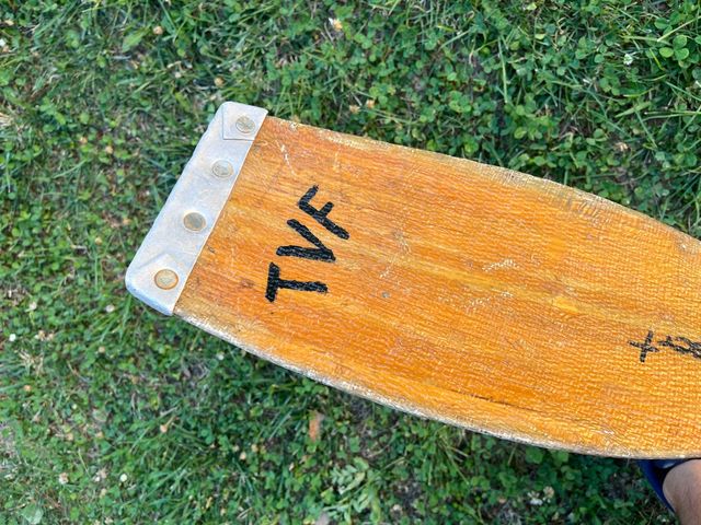 Remo vintage madera kayak piragua piraguismo